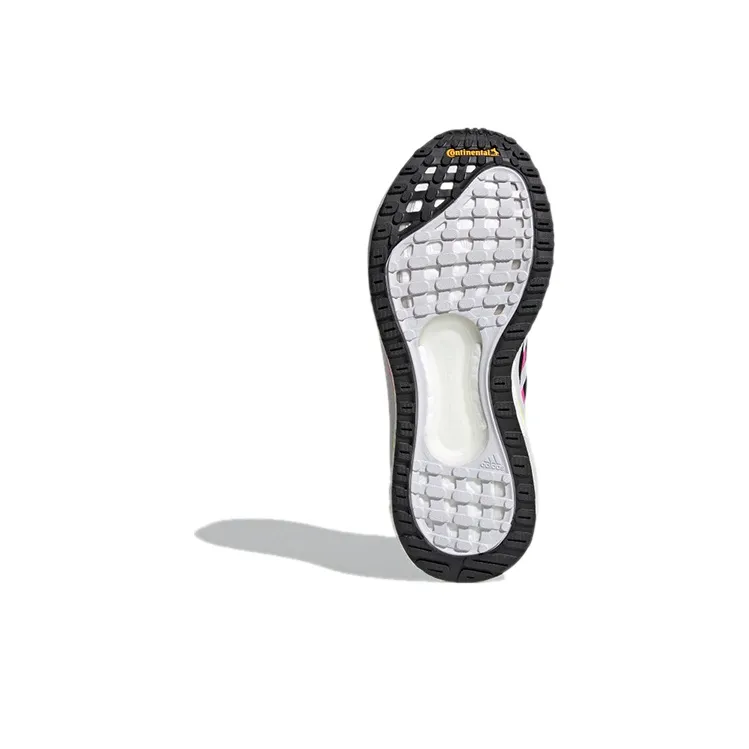 Adidas Solar Glide Anti-Slip And Wear-Resistant Breathable Low-Top Running Shoes Women's Black Pink Silver-5