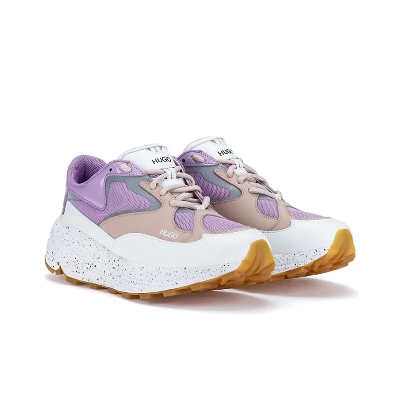 HUGO BOSS Casual Shoes Women's Low-Top Purple-2