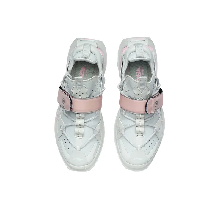 LiNing Casual Shoes Women's Low-Top Light Lime/Pink-2