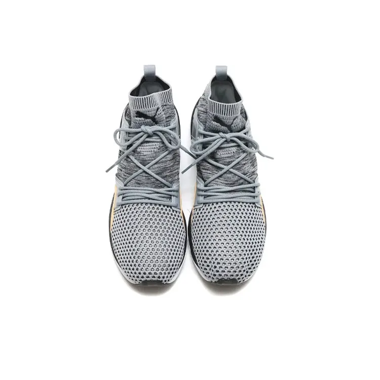 PUMA Bog Limitless Hi Evoknit 'Gray White'-2