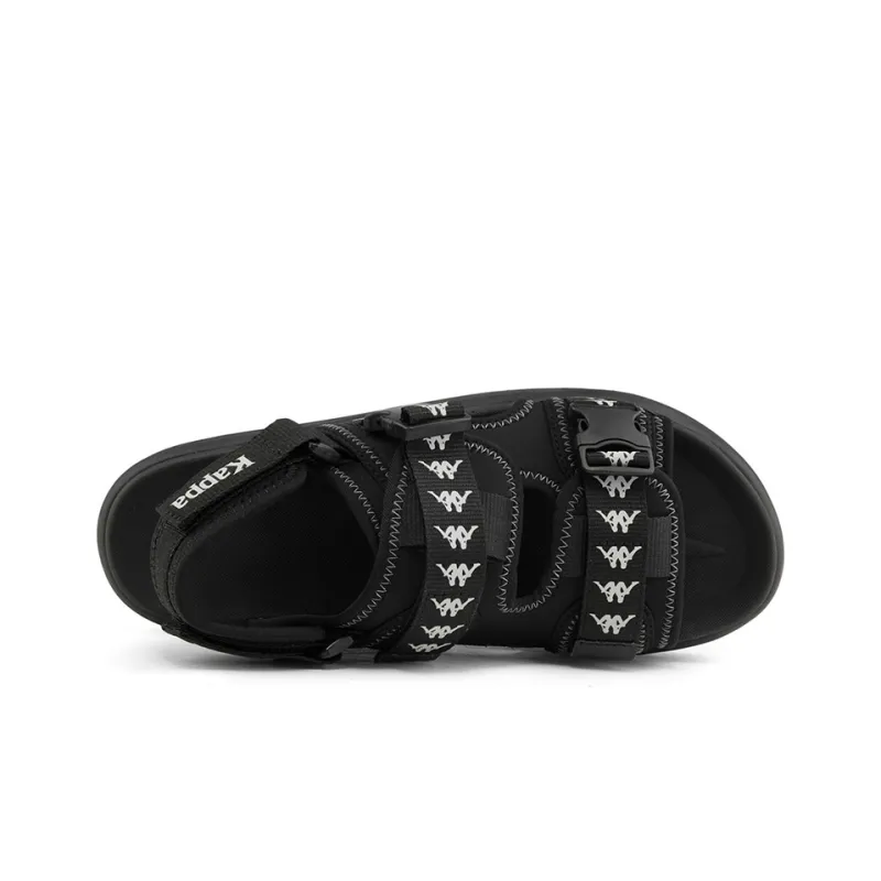 Kappa Beach Sandals Unisex Black-3