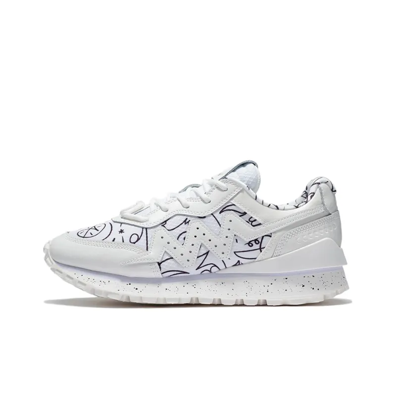 DFT LiNing 001 Wade Anti Slip Wear Resistant Low Top Sports Casual Shoes Women's White Black-0
