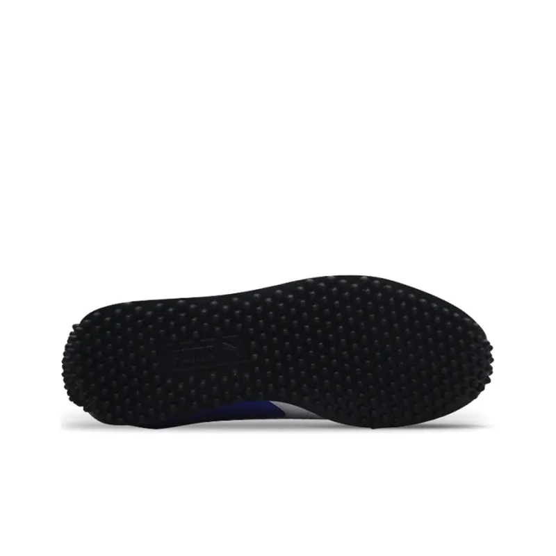 PUMA Whirlwind Classic Anti Slip And Wear Resistant Lightweight Low Top Running Shoes Men's Blue White-4