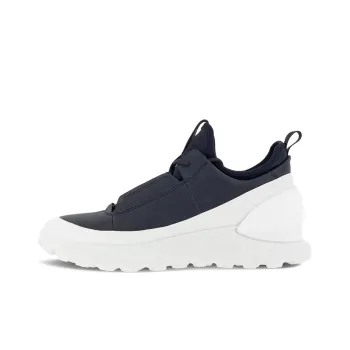 Ecco Exostrike Cushioning Anti Slip And Wear Resistant Low Top Casual Shoes Men's Black White
