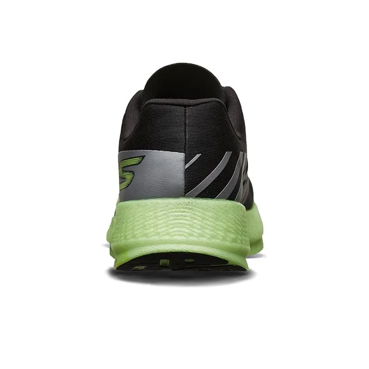 Skechers Go Run Razor 3 Low-Top Running Shoes Men's Black Lemon Green-3