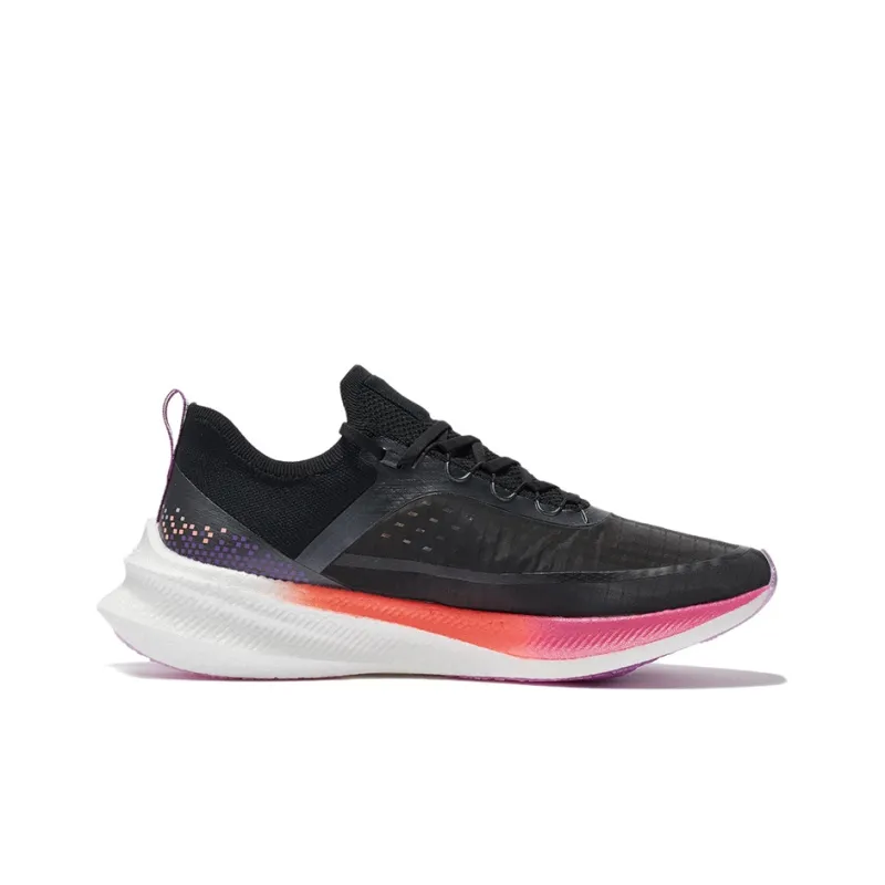 LiNing Feidian Challenger Cushioning Anti Slip And Wear Resistant Low Top Running Shoes Men's Black-1