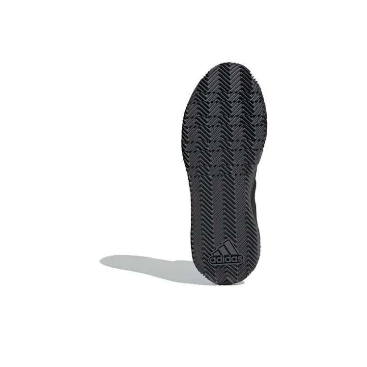 Adidas Stycon Laceless Clay Court Core Black Night Metallic-4