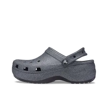 Crocs Classic Platform Glitter Ii Clog 'Black' Women's