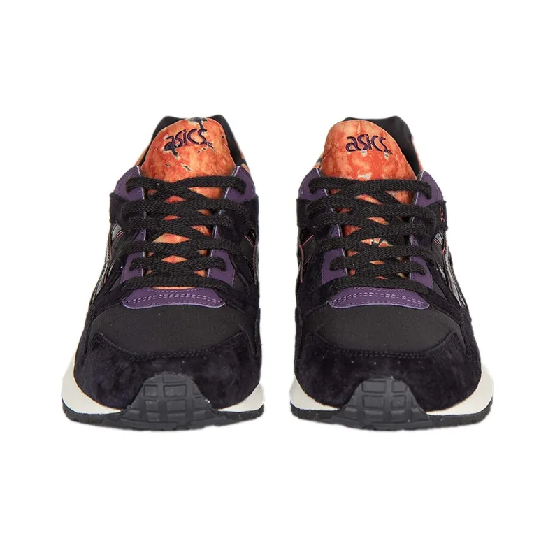 Asics Gel Lyte 5 Wear Resistant Low Top Running Shoes Unisex Black Purple-2