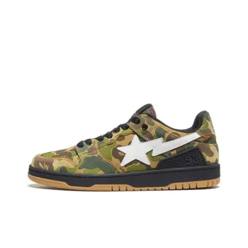 BAPE A BATHING APE Bape SK8 Sta ABC Camo Green