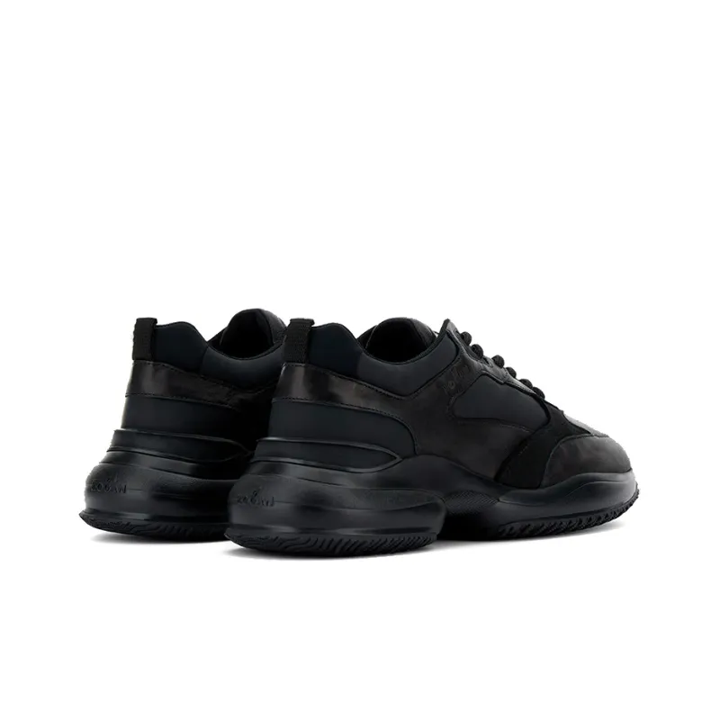 HOGAN Interaction Low-Top Casual Shoes Men's Black-4