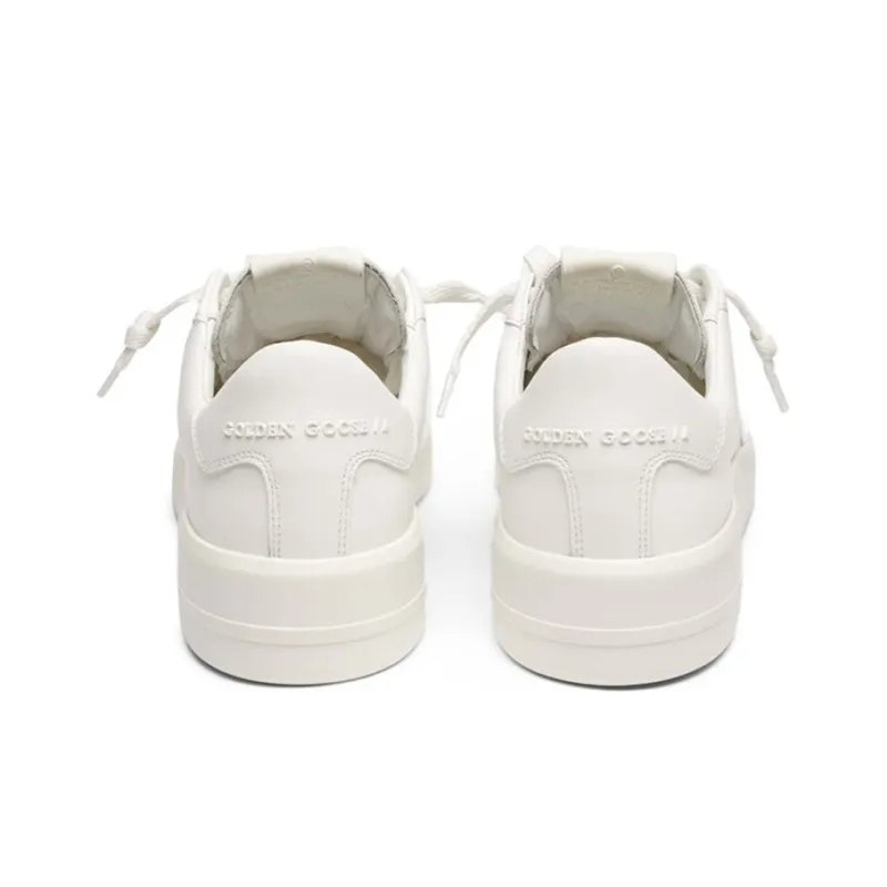 Golden Goose Purestar Stylish Skateboarding Shoes Women's White-4