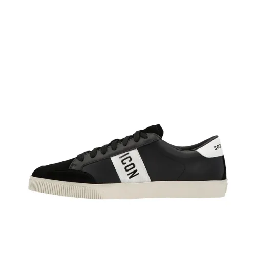 DSQUARED2 Icon Print Low-top Sneakers