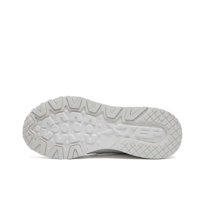 XTEP Casual Shoes Women's Low Top Sail White/Light Porcelain Pink-3