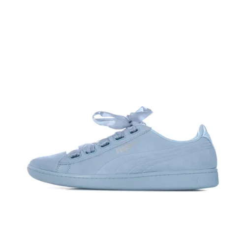 PUMA Vikky Skateboard Shoes Women's Low-Top Blue