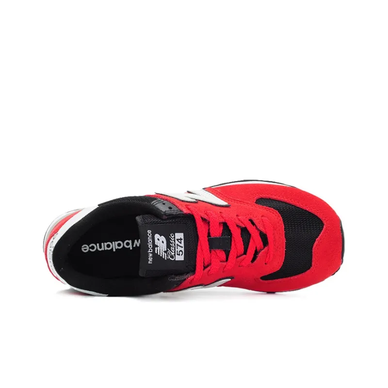 New Balance 574 Series Black/Red/White-3