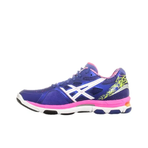 Asics Gel-Netburner Professional 10 Running Shoes Women's Low-Top Indigo/White