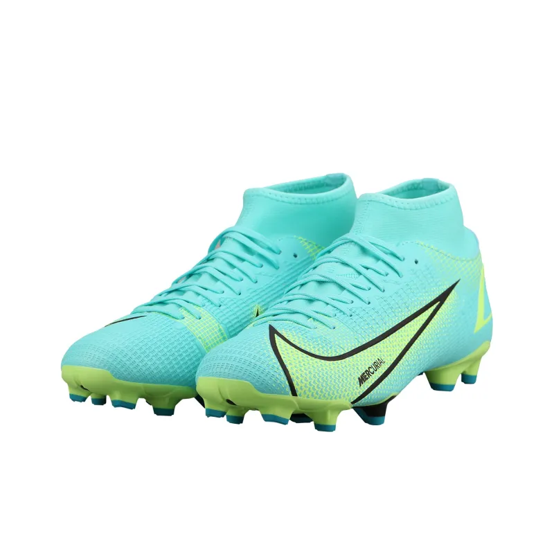 Nike Mercurial Superfly 8 Academy Mg Dynamic Turquoise Lime Glow-2