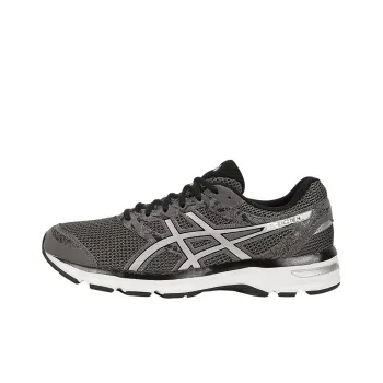 Asics Gel-Excite 4 Wear-Resistant Low-Top Running Shoes Men's Black Gray