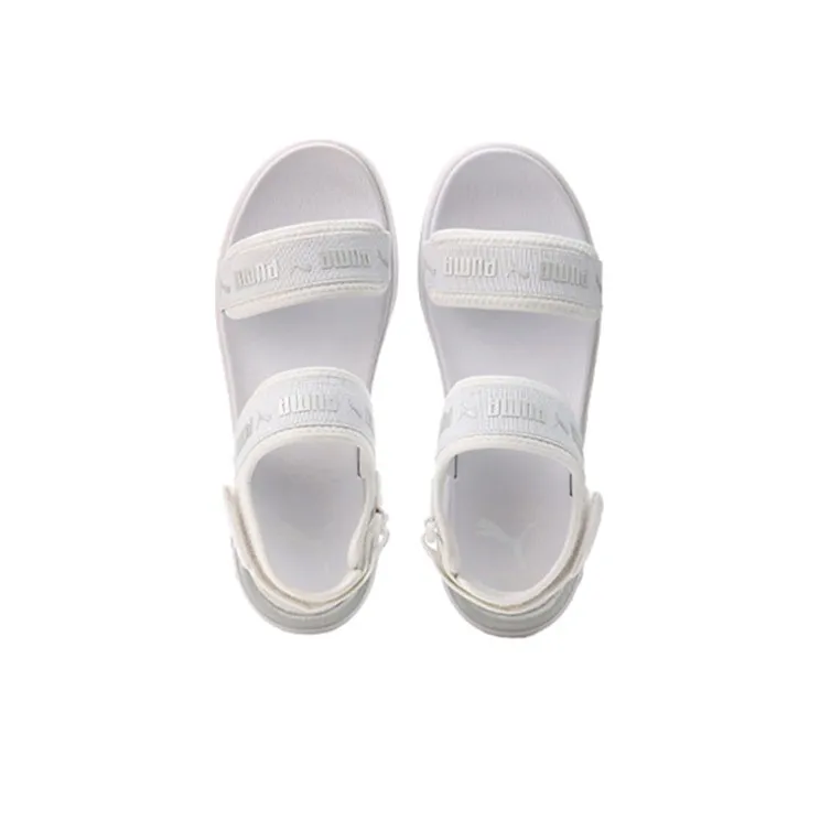 PUMA Sportie Sandal 'White Metallic Silver' Women's-2