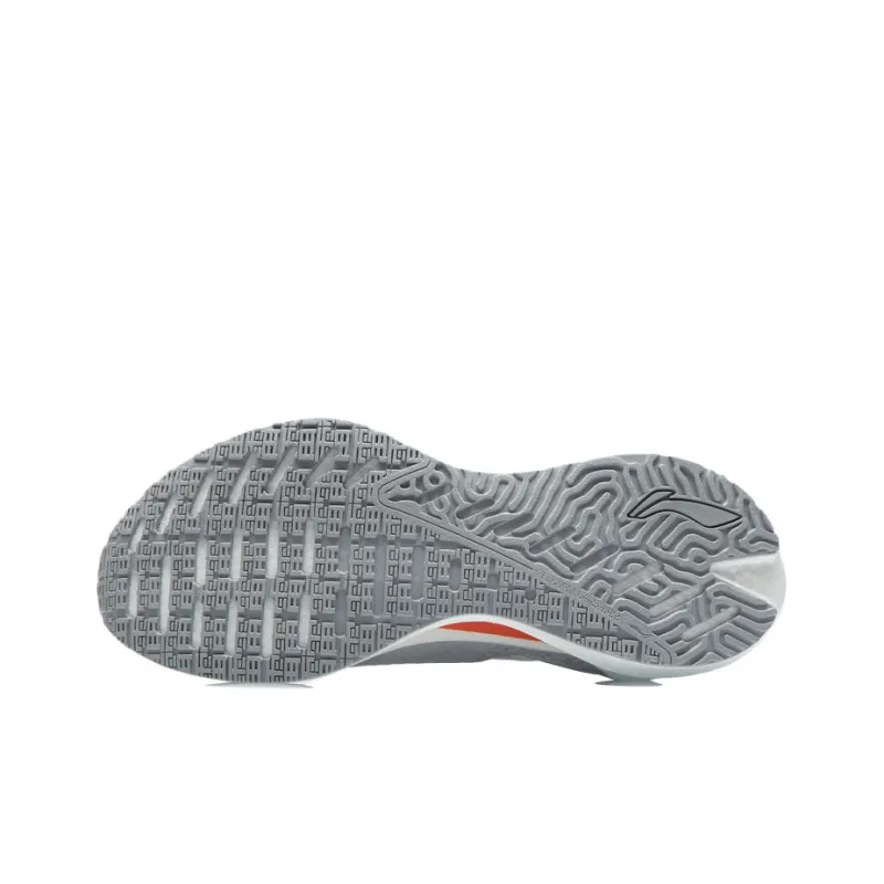 LiNing Jueying Essential Low Top Running Shoes Men's Ice Blue Silver-4