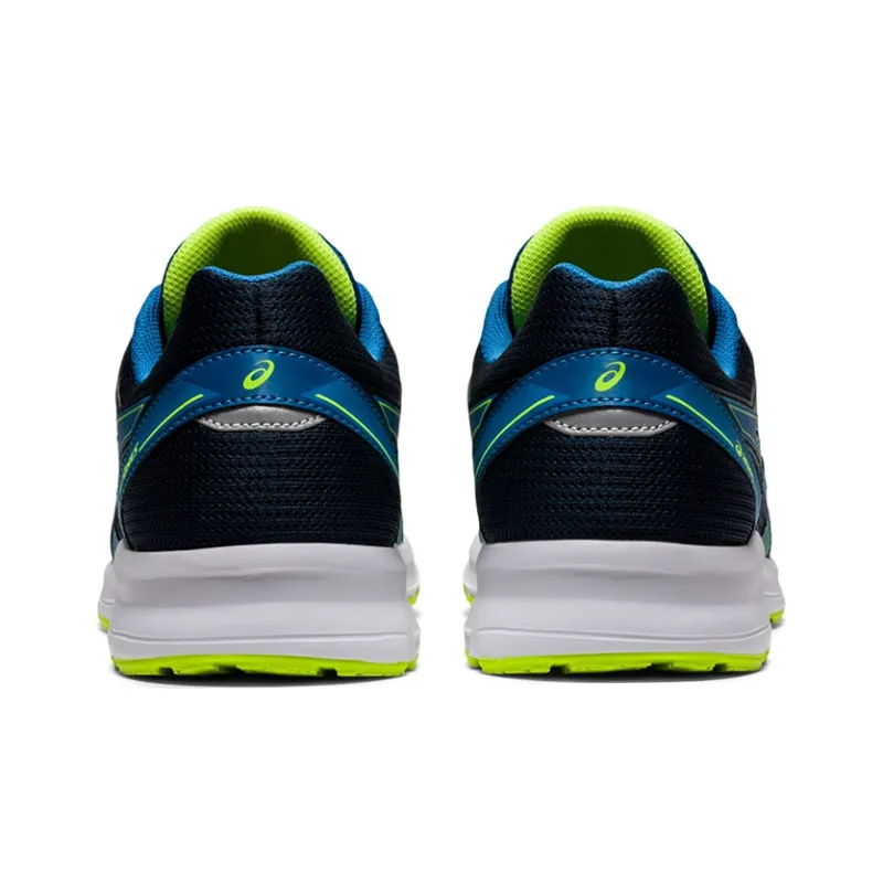 Asics Jolt 3 Anti-Slip And Wear-Resistant Breathable Low-Top Running Shoes Men's Blue-4