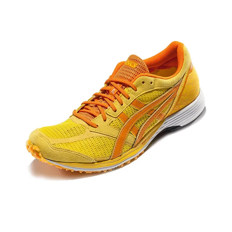 Asics Tartherzeal 4 Lady Wear-Resistant Low-Top Running Shoes Women's Yellow-1
