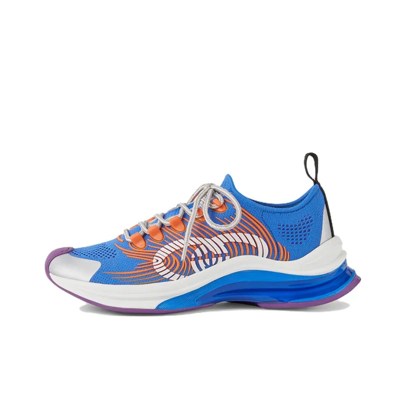 GUCCI Women's Run Sneaker 'Blue Orange' Women's-0