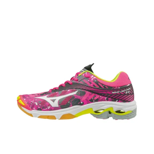 Mizuno Wave Lightning Z4 Running Shoes Unisex Low-Top Purple/Pink