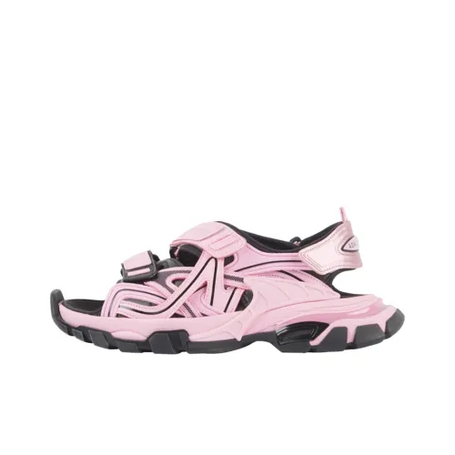 Balenciaga Track Sandal Neon Pink Women's