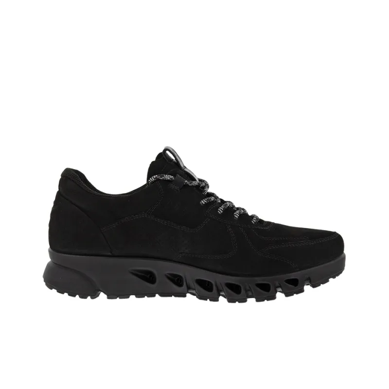 Ecco Multi Vent Gore Te Cushioning, Slip Resistant, And Abrasion Resistant Low Top Athletic Shoes Men's Black-1