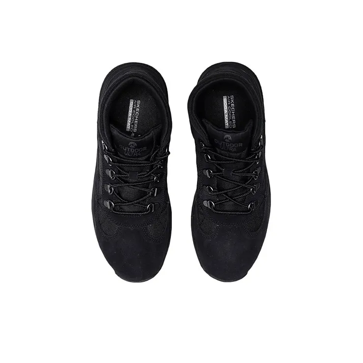 Skechers GO WALK Series Running Shoes Women's High Top Black-3