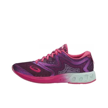 Asics Noosa FF Anti-Slip Wear-Resistant Low-Top Running Shoes Women's Purple Pink