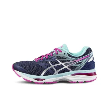 Asics Gel-Cumulus 18 Running Shoes Women's Low-Top Blue/Pink
