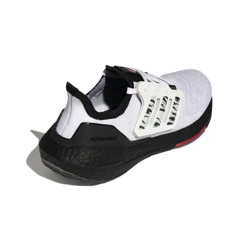 Adidas Ultraboost 22 Cozy Wear Resistant White Black China-3