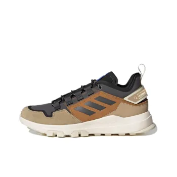 Adidas Terrex Hikster Low Hiking Wear Resistant Low Top Casual Shoes Unisex Brown Black