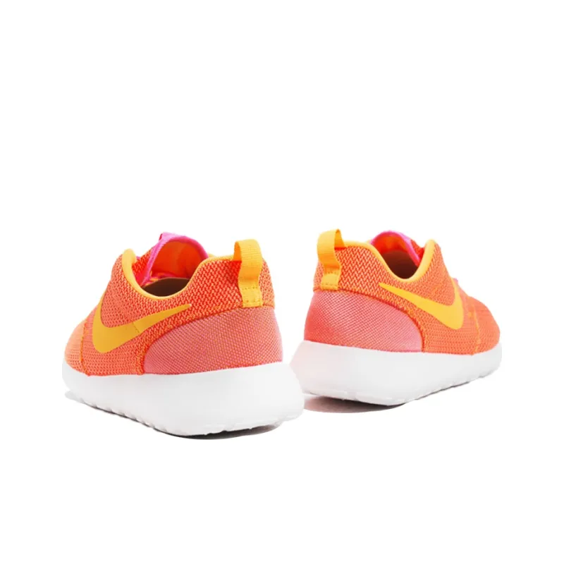 Nike Rosherun Pink Glow/Atomic Mango Summit White Volt Women's-3