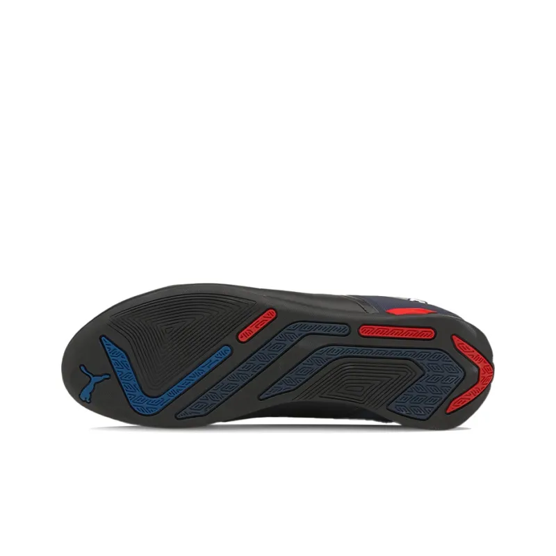 PUMA Bmw M Cushioned Anti-Slip And Wear-Resistant Lightweight Low-Top Running Shoes Men's Black-4
