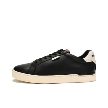 COACH CitySole Lowline Stylish Skateboarding Shoes Men's Black White