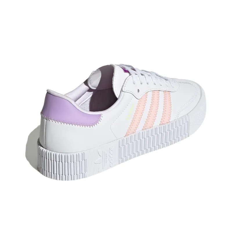 Adidas Originals Sambarose 'White Pink Purple' Women's-3