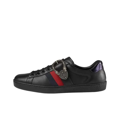 GUCCI Ace Low 'Dionysus Buckle - Black'