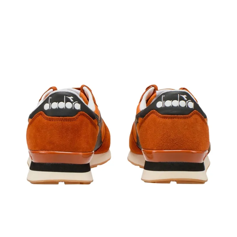 Diadora Camaro Abrasion Resistant Low Top Casual Shoes Unisex Orange Yellow-3