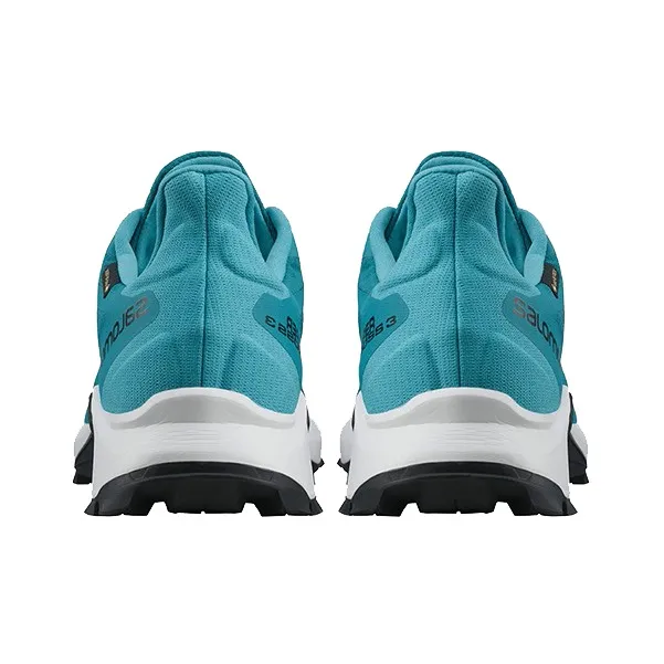 SALOMON Supercross 3 Anti-Slip Wear-Resistant Low-Top Running Shoes Men's Blue-3