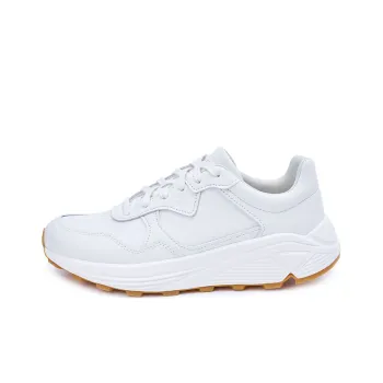 DESCENTE Dualis Urban Commute Cushioned Slip Resistant Abrasion Resistant Low Top Casual Shoes Women's White