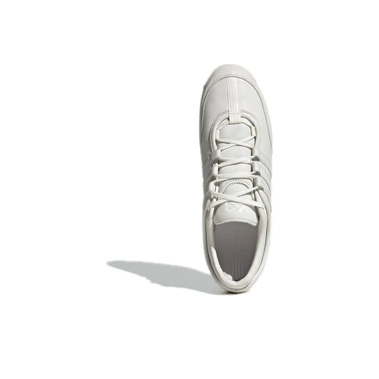 Y 3 Boxing Low Top Casual Shoes Men's White-4