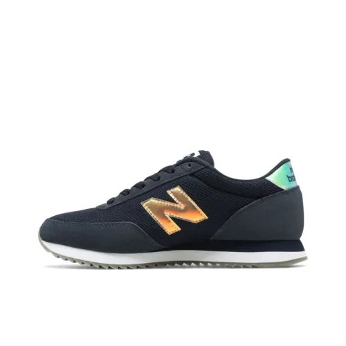 New Balance NB 501 Running Shoes Women's Low-Top Dark Blue/White/Gold