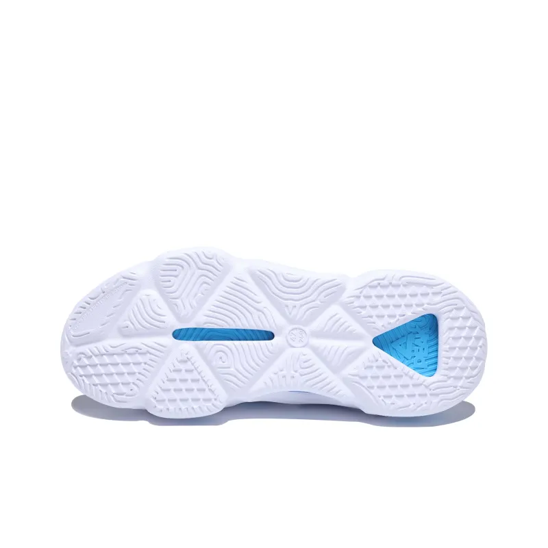 PEAK Taichi Sports Sandals Men's White Red Blue-5
