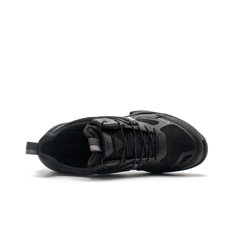 Ecco Walking C Outdoor Shoes Men Low-Top Black-2