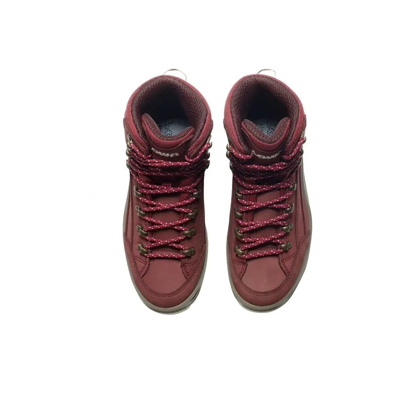 Lowa Renegade Hiking / Trekking Shoes Women's Mid Top Spicy Pepper Red-3