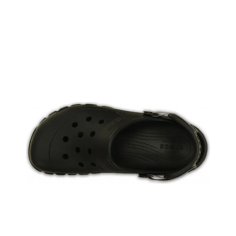 Crocs Cozy Non Slip Sports Unisex Black Sandals-2